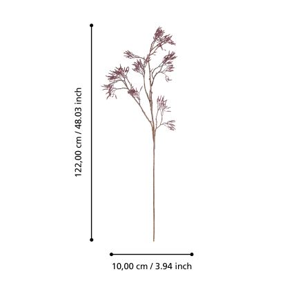 Eglo - Dirbtinė gėlė 122 cm violetinė