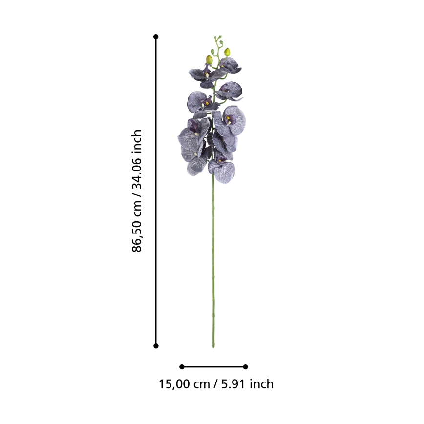 Eglo - Dirbtinė gėlė 86,5 cm violetinė