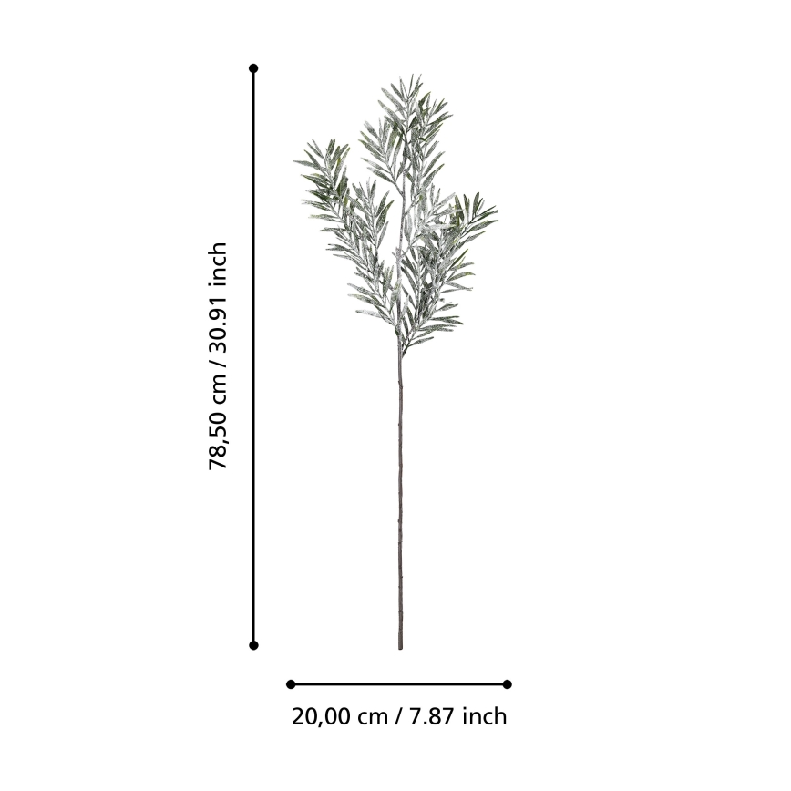 Eglo - Dirbtinė gėlė 78,5 cm žalia