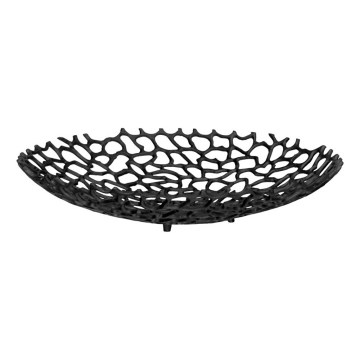 Eglo 429737 - Elegantiška dekoratyvinė dubenė KIMITSU, skersmuo 45 cm, juoda