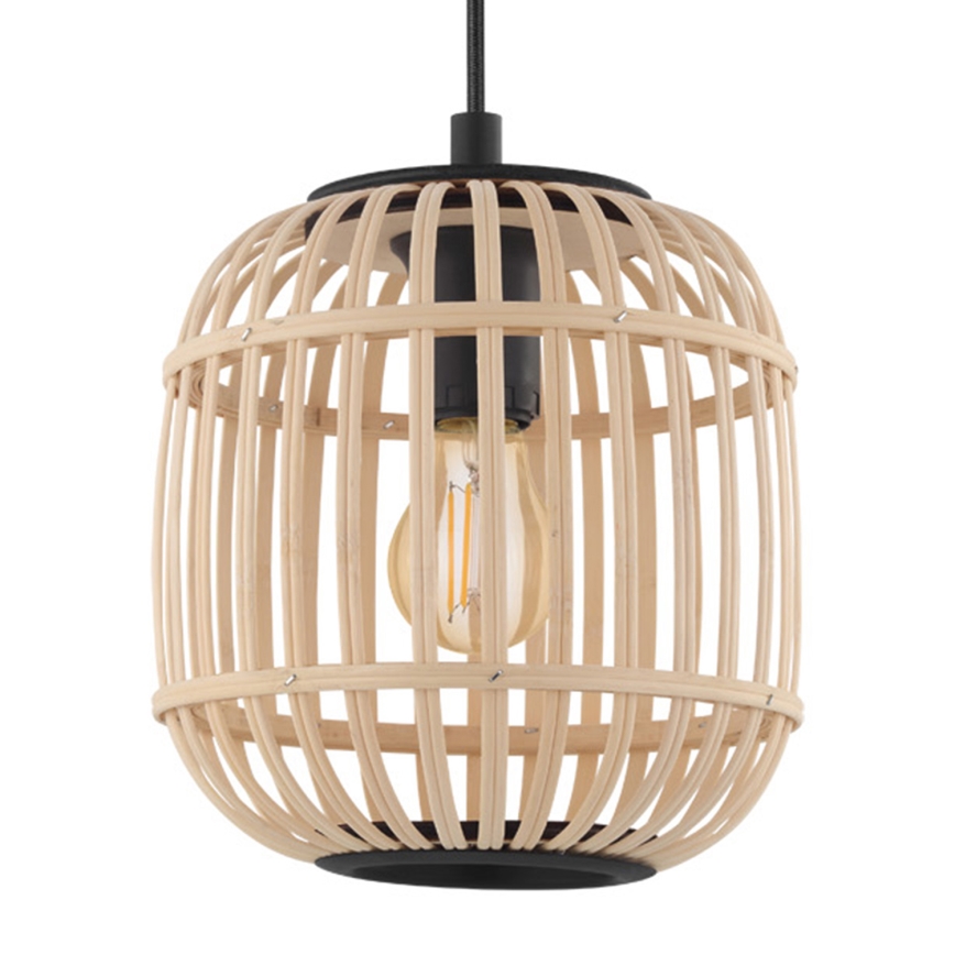 Eglo 43231 - Sietynas, kabinamas ant virvės BORDESLEY 1xE27/28W/230V diametras 210mm