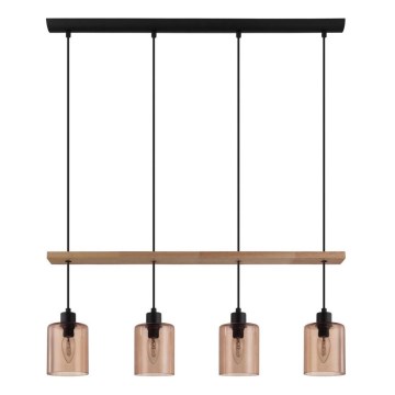 Eglo 43368 - Pakabinamas šviestuvas ant laido COOLMONT 4xE14/40W/230V