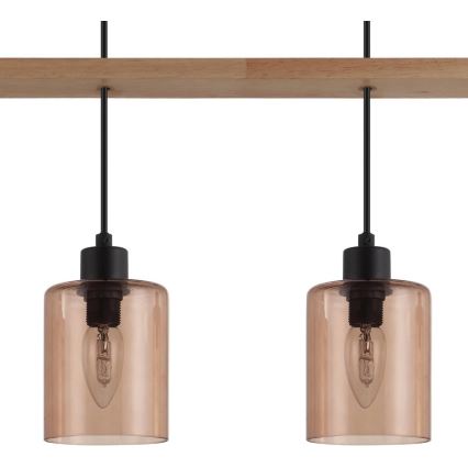 Eglo - Sietynas, kabinamas ant virvės 4xE14/40W/230V