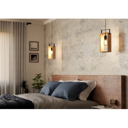 Eglo - Sietynas, kabinamas ant virvės 1xE27/40W/230V