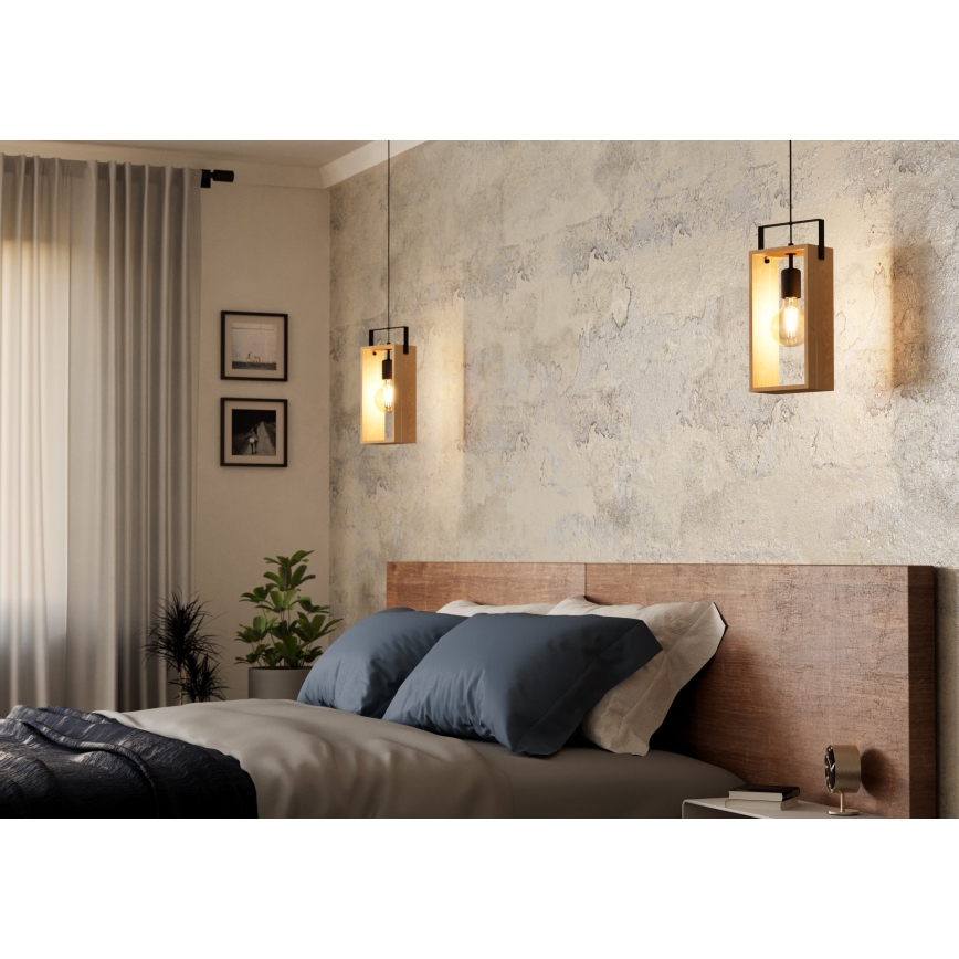 Eglo - Sietynas, kabinamas ant virvės 1xE27/40W/230V