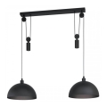 Eglo 43436 - Sietynas ant stygos WINKWORTH 1 2xE27 / 40W / 230V