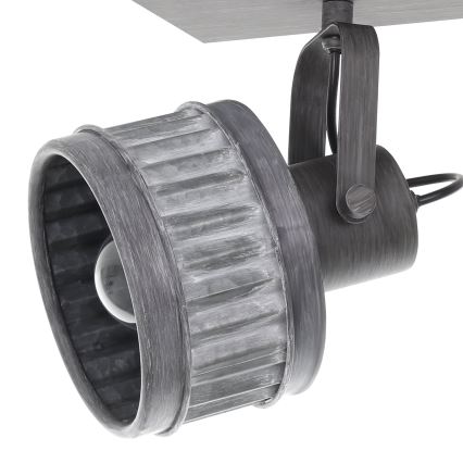 Eglo 43445 - Taškinis šviestuvas TURROCK 2xE27/28W/230V