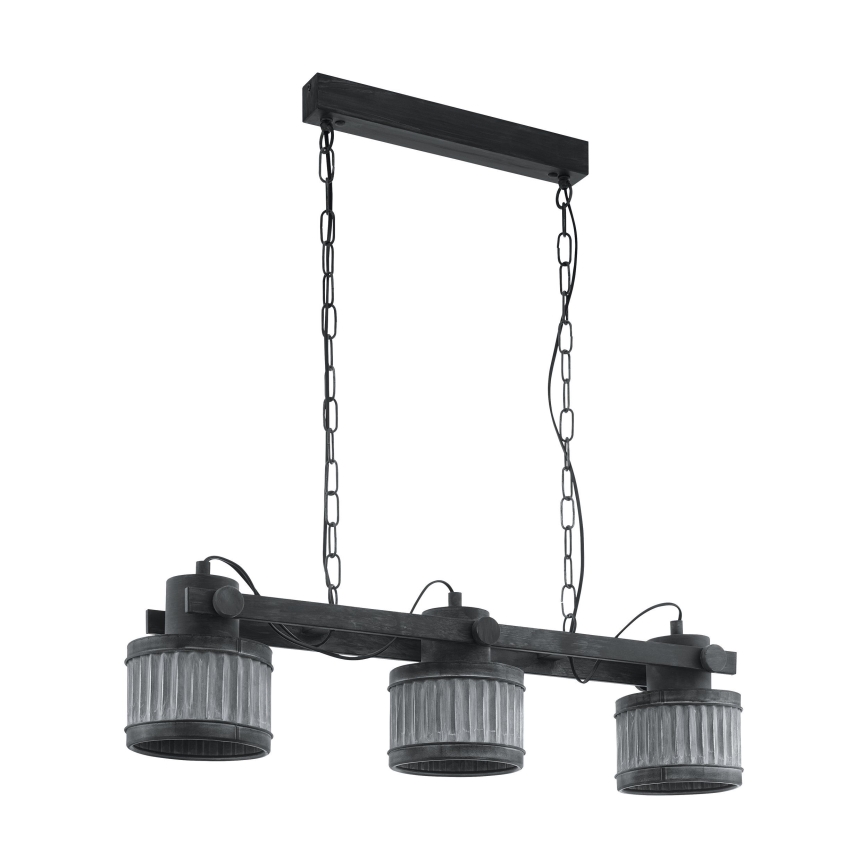 Eglo - Sietynas ant grandinės 3xE27/28W/230V