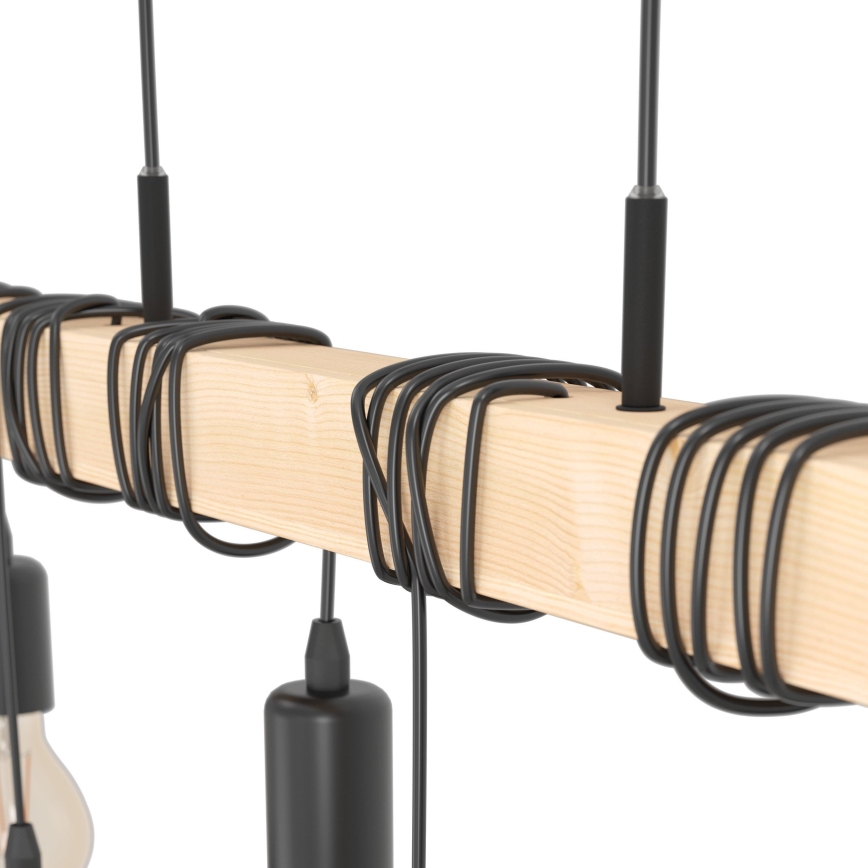 Eglo - Pakabinamas sietynas TOWNSHEND 6xE27/60W/230V