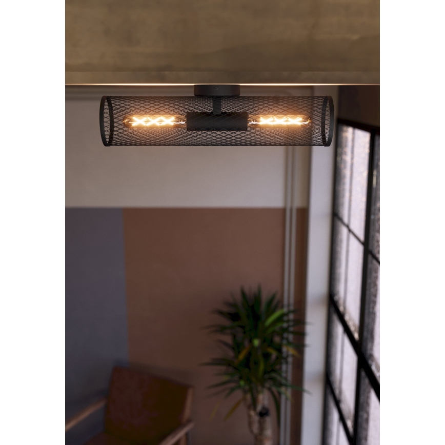 Eglo - Sieninis šviestuvas 2xE27/40W/230V