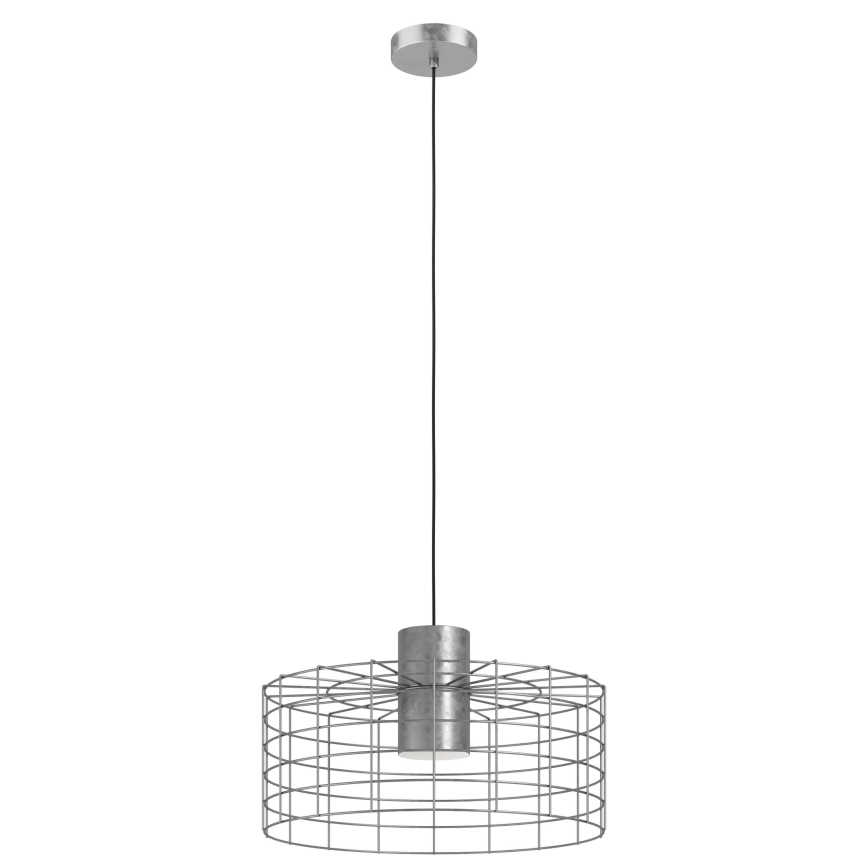 Eglo - Pakabinamas sietynas 1xE27/40W/230V d. 48 cm sidabras