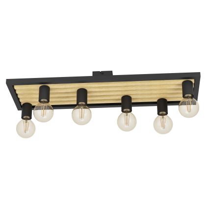 Eglo - Lubinis šviestuvas 6xE27/40W/230V