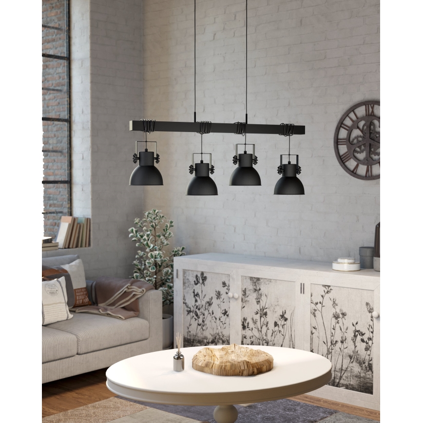 Eglo - Pakabinamas sietynas 4xE27/40W/230V