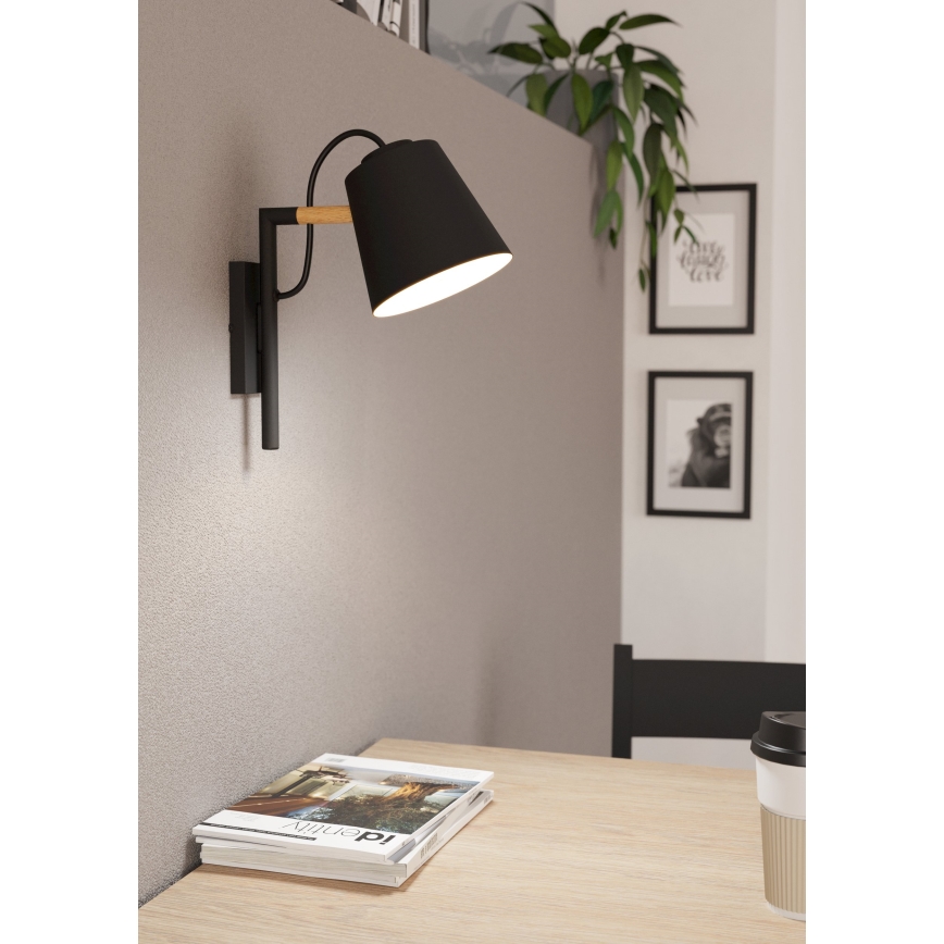 Eglo – Sieninė lempa 1xE14/40W/230V