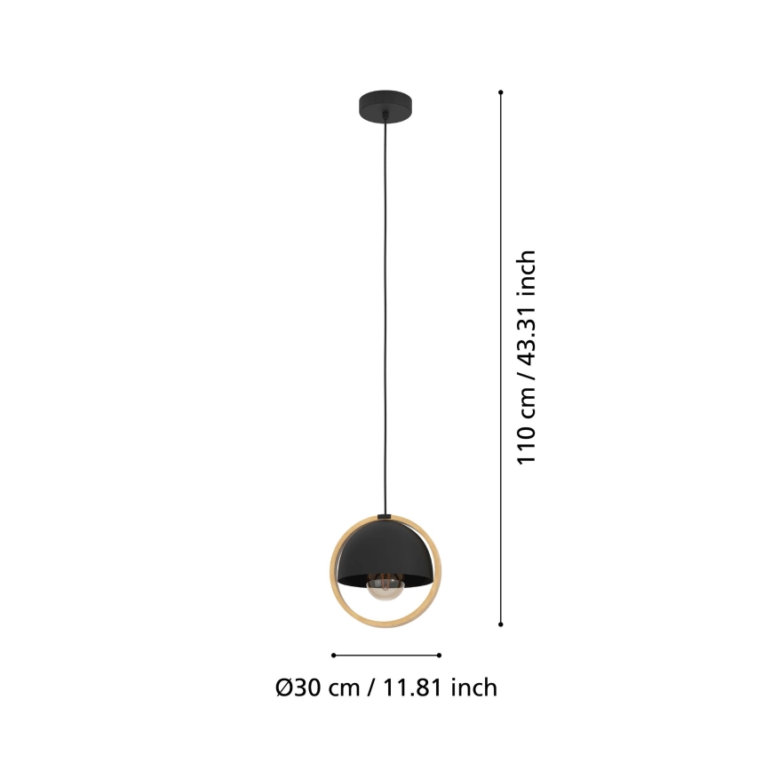 Eglo - Pakabinamas sietynas 1xE27/40W/230V