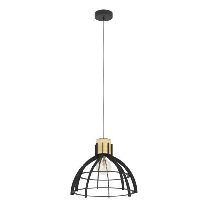 Eglo - Pakabinamas sietynas 1xE27/40W/230V juoda