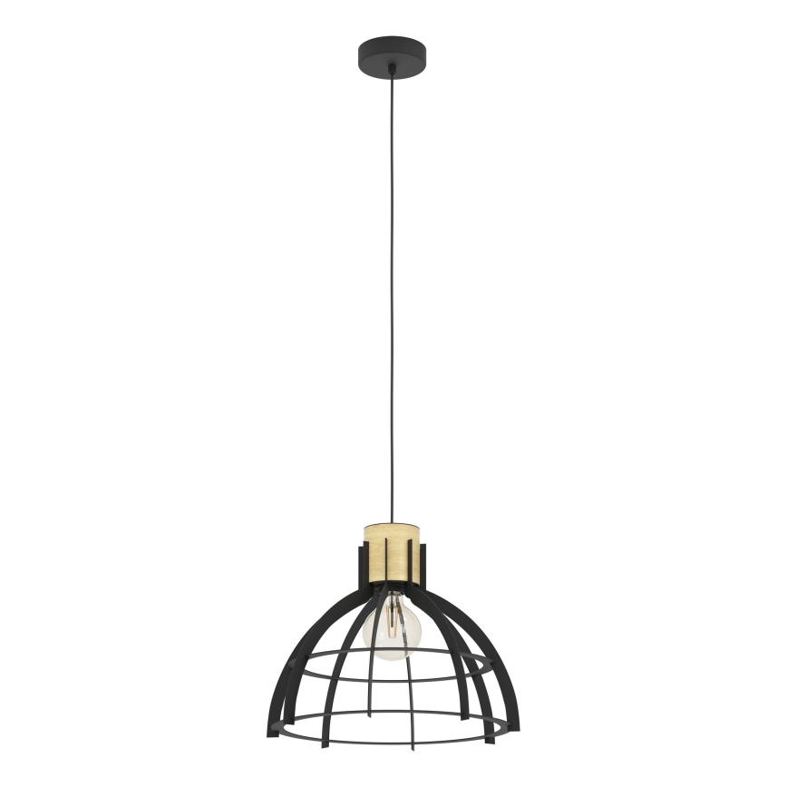 Eglo - Pakabinamas sietynas 1xE27/40W/230V juoda