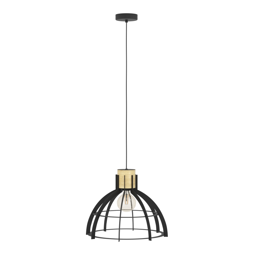 Eglo - Pakabinamas sietynas 1xE27/40W/230V juoda
