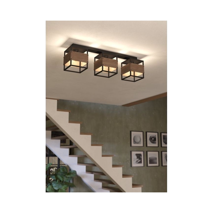 Eglo – Lubinis šviestuvas 3xE27/40W/230V