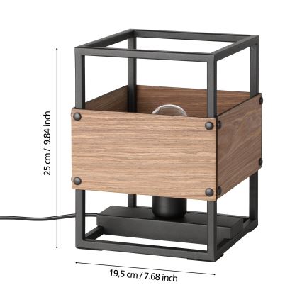 Eglo – Stalinė lempa 1xE27/40W/230V