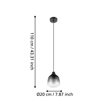 Eglo - Pakabinamas sietynas 1xE27/40W/230V