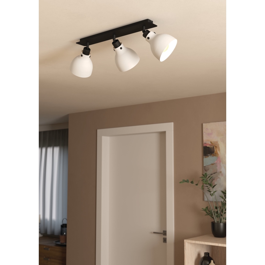Eglo 43829 - Akcentinis apšvietimas MATLOCK 3xE27/40W/230V