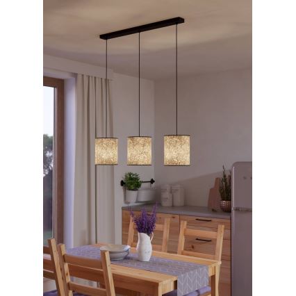 Eglo - Pakabinamas sietynas 3xE27/25W/230V