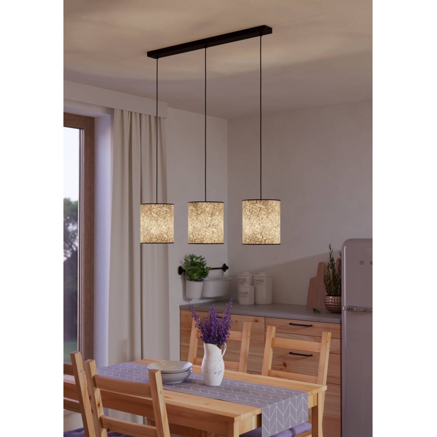 Eglo - Pakabinamas sietynas 3xE27/25W/230V