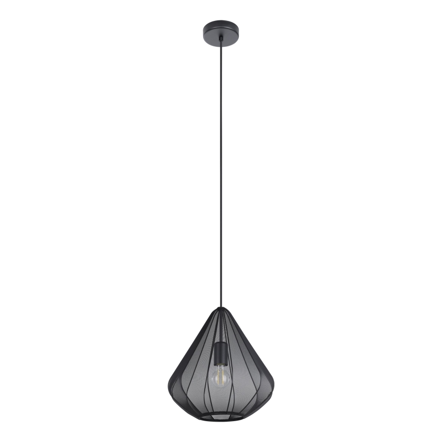 Eglo - Pakabinamas sietynas 1xE27/40W/230V diametras 33,5 cm juoda