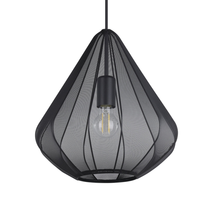 Eglo - Pakabinamas sietynas 1xE27/40W/230V diametras 33,5 cm juoda