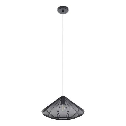 Eglo - Pakabinamas sietynas 1xE27/40W/230V diametras 42,5 cm juoda