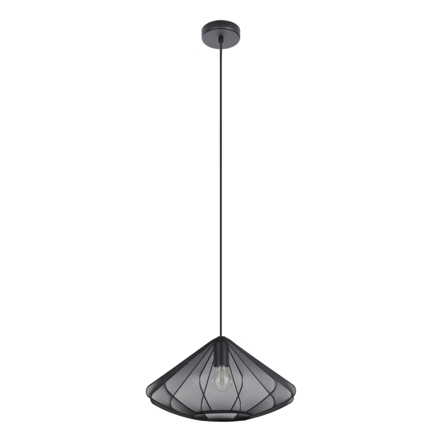 Eglo - Pakabinamas sietynas 1xE27/40W/230V diametras 42,5 cm juoda