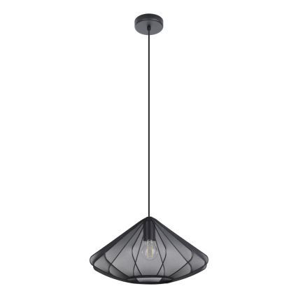 Eglo - Pakabinamas sietynas 1xE27/40W/230V diametras 42,5 cm juoda