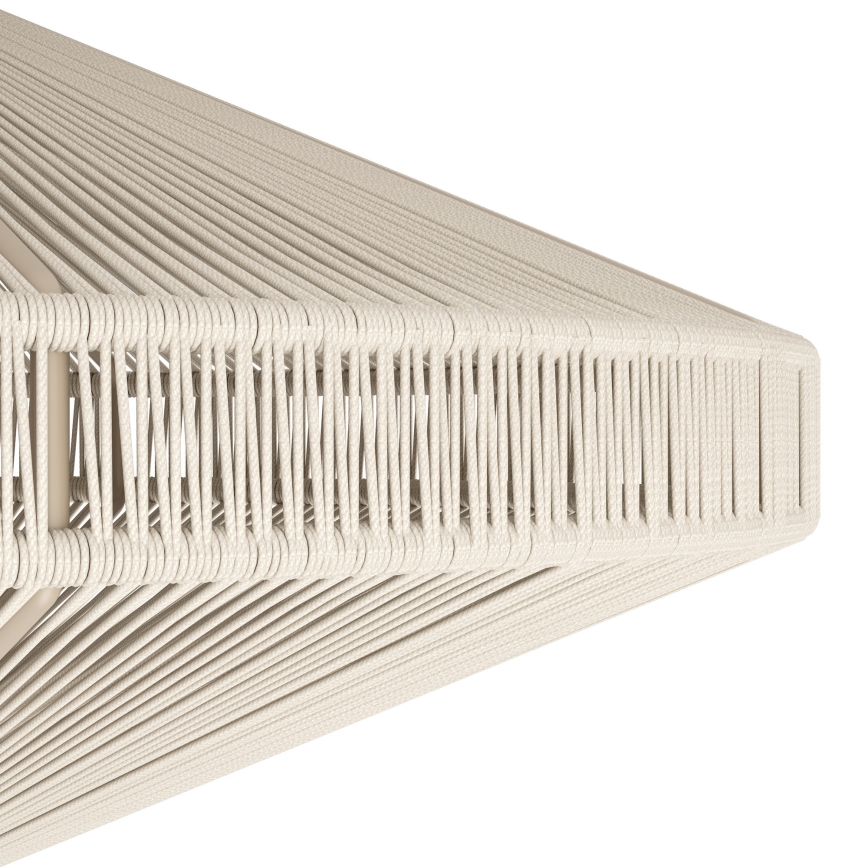 Eglo - Pakabinamas šviestuvas su laidu 1xE27/40W/230V kremo spalvos