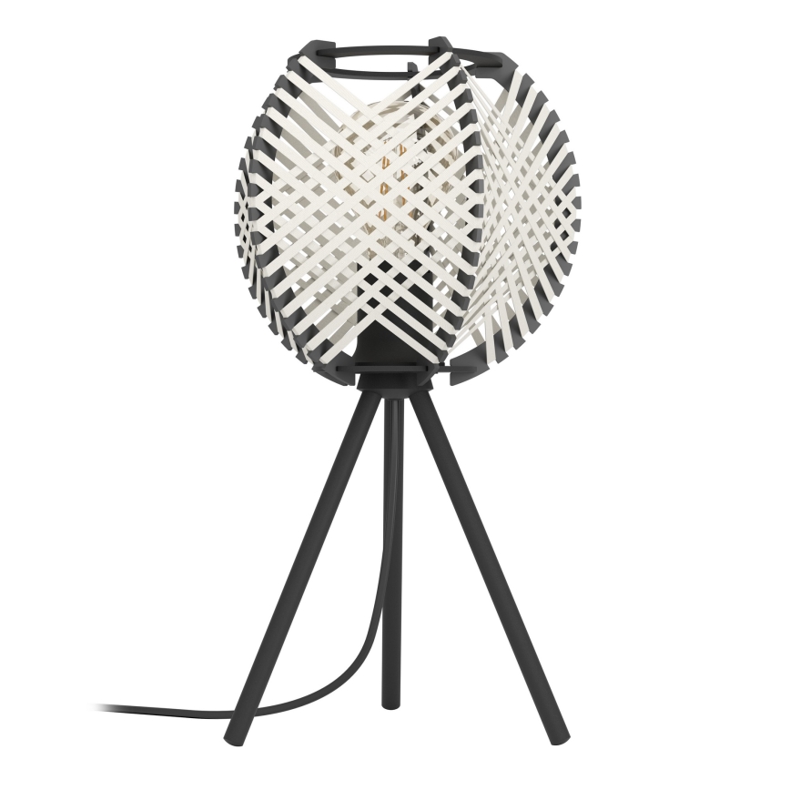 Eglo - Stalinis šviestuvas 1xE27/40W/230V balta/juoda