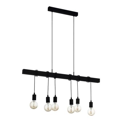 Eglo - Pakabinamas sietynas TOWNSHEND 6xE27/60W/230V