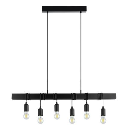 Eglo - Pakabinamas sietynas TOWNSHEND 6xE27/60W/230V