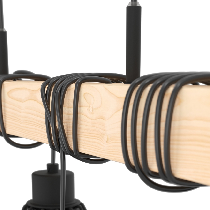 Eglo - Pakabinamas sietynas TOWNSHEND 4xE27/60W/230V