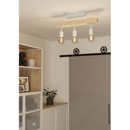 Eglo - Tvirtinamas sietynas TOWNSHEND 3xE27/60W/230V