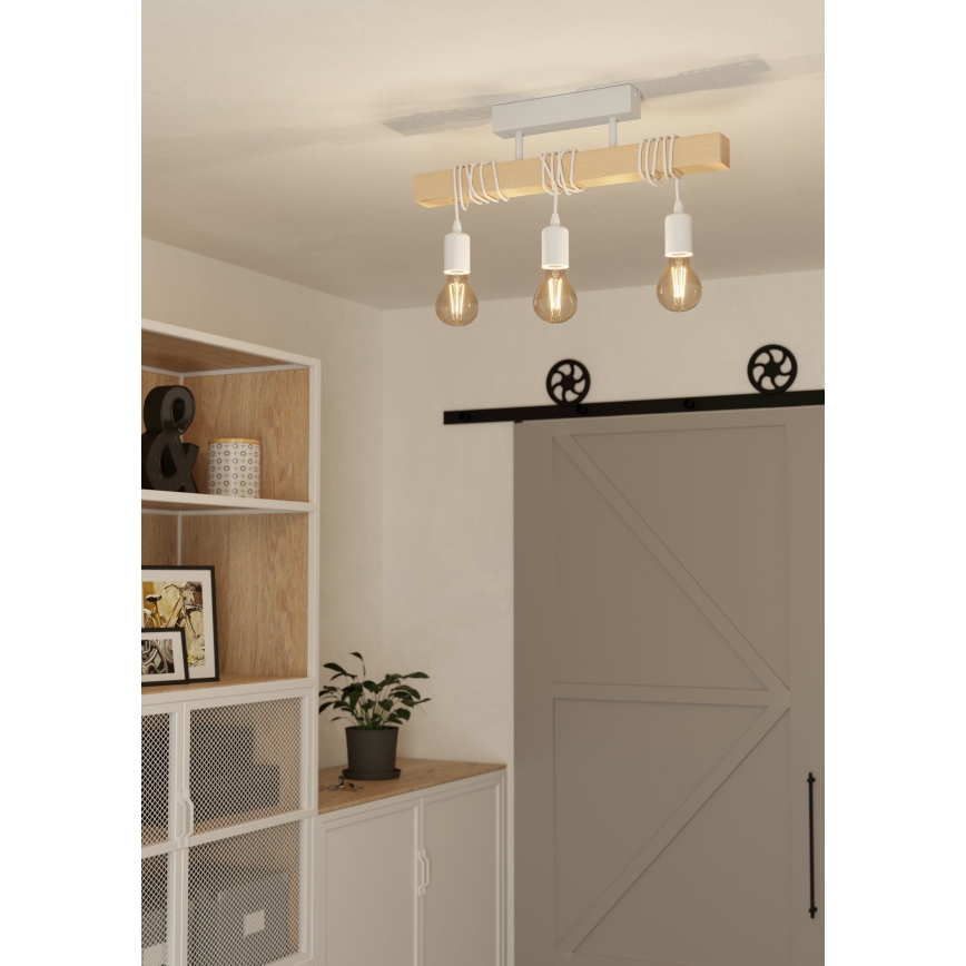 Eglo - Tvirtinamas sietynas TOWNSHEND 3xE27/60W/230V
