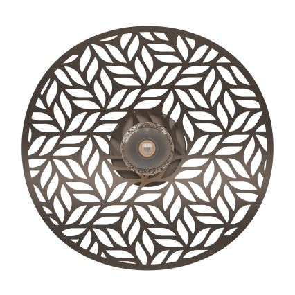 Eglo - lubinis šviestuvas 1xE27/60W/230V, Ø 40 cm, bronzinis