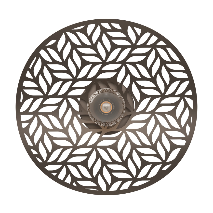 Eglo - lubinis šviestuvas 1xE27/60W/230V, Ø 40 cm, bronzinis