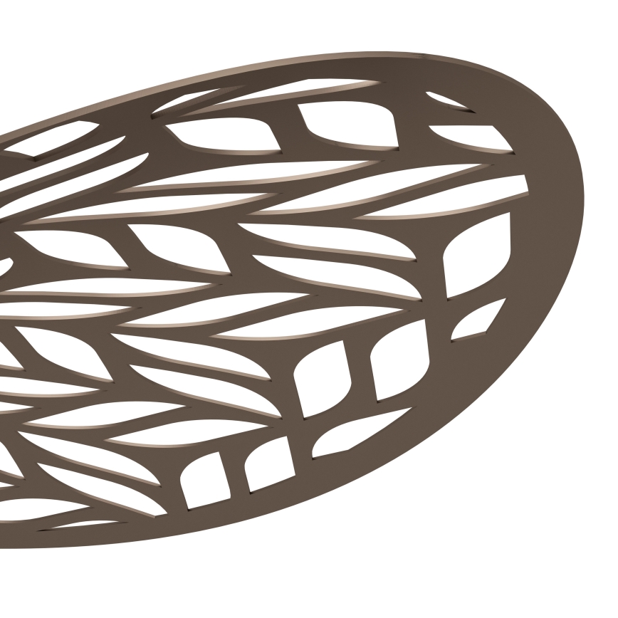 Eglo - Pakabinamas šviestuvas ant laido 1xE27/60W/230V, skersmuo 40 cm, bronzinis