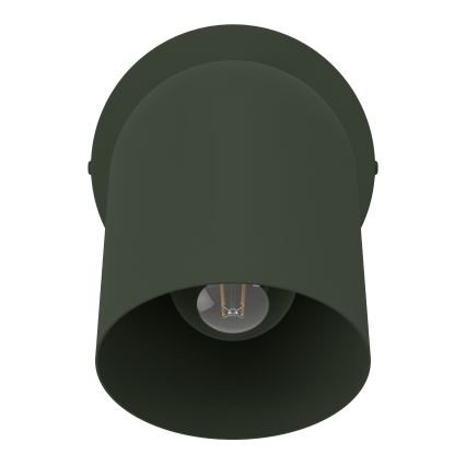 Eglo - Sieninis taškinis šviestuvas 1xE14/40W/230V žalias