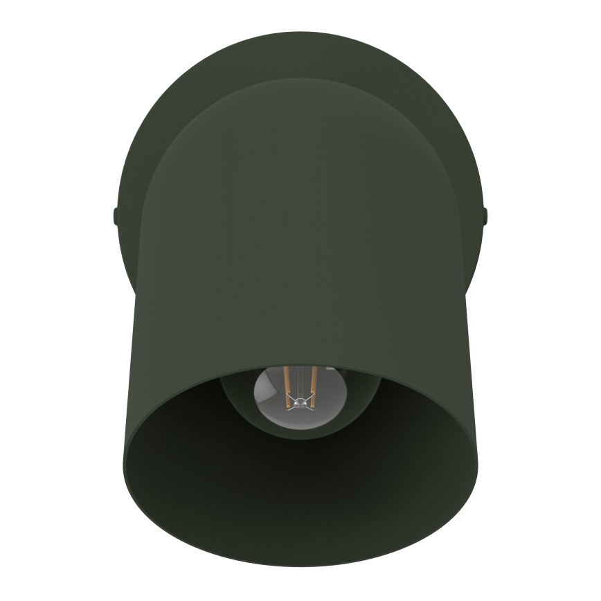 Eglo - Sieninis taškinis šviestuvas 1xE14/40W/230V žalias