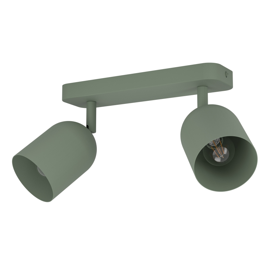 Eglo - Taškinis šviestuvas 2xE14/40W/230V žalias