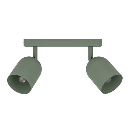 Eglo - Taškinis šviestuvas 2xE14/40W/230V žalias