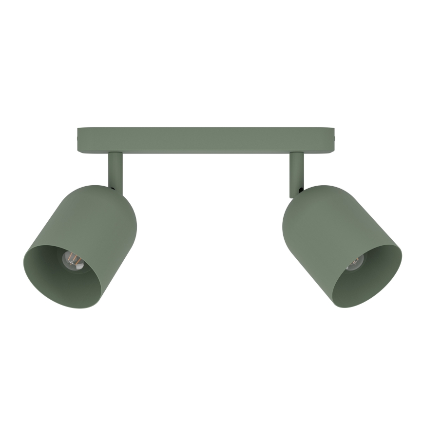 Eglo - Taškinis šviestuvas 2xE14/40W/230V žalias