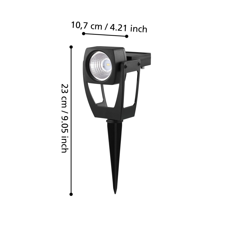 Eglo 48719 - LED Saulės Prožektoriaus šviestuvas SOLAR 1xLED/0,1W/3,2V IP44