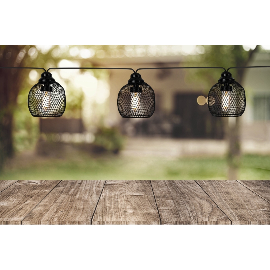 Eglo 48964 - LED saulės girlianda, 8 LED, 3 m, 600 mAh, IP44